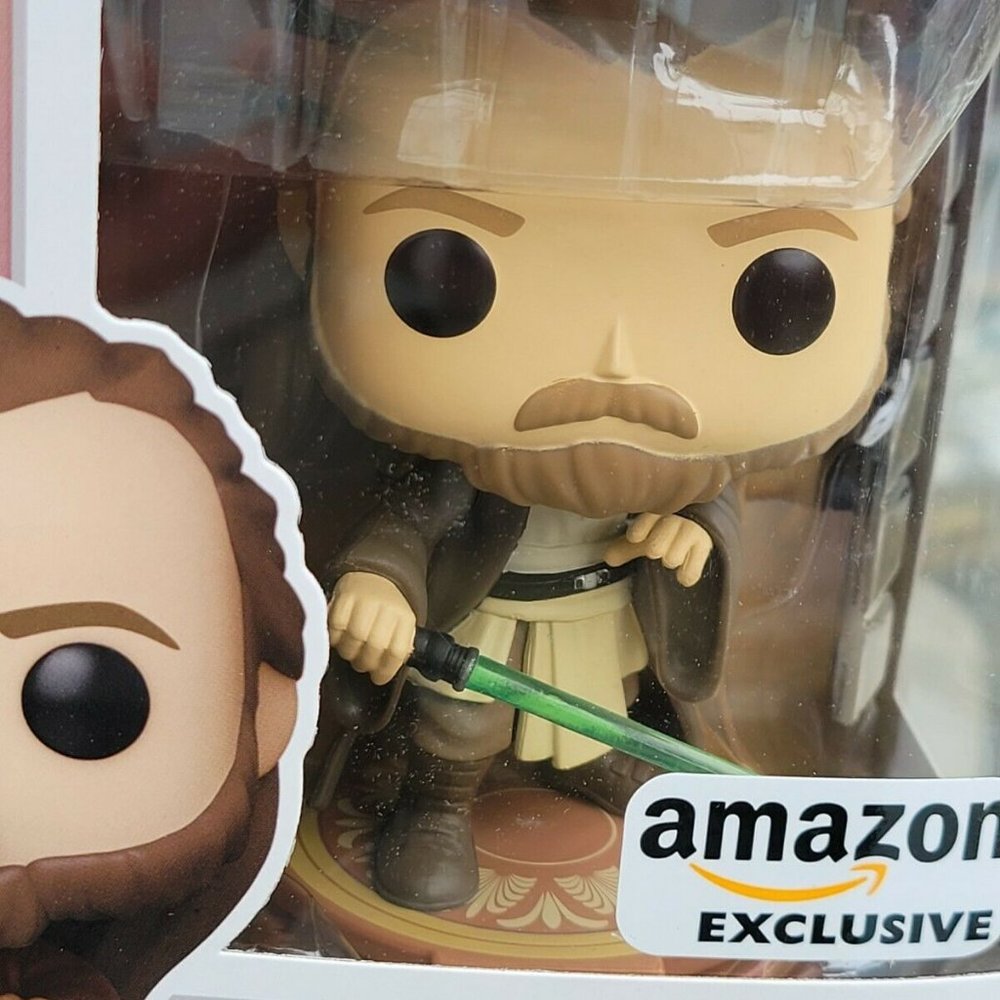 Qui-Gon Jinn Tattooine Amazon Exclusive Funko Pop Star Wars Across The Galaxy